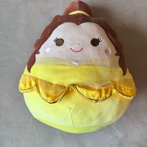 Princess Belle Beauty & The Beast Disney Squishmallows 14" Plush Yellow gown